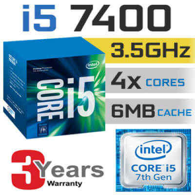 CPU I5 7400
